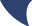Fin icon on a transparent background in dark blue