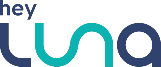 Hey Luna Payroll Logo on a transparent background